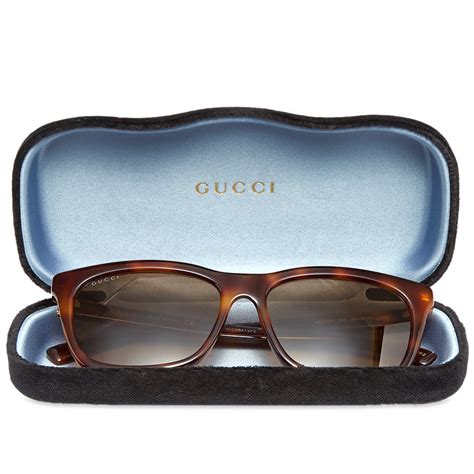 gucci web plaque sunglasses|Gucci sunglasses female.